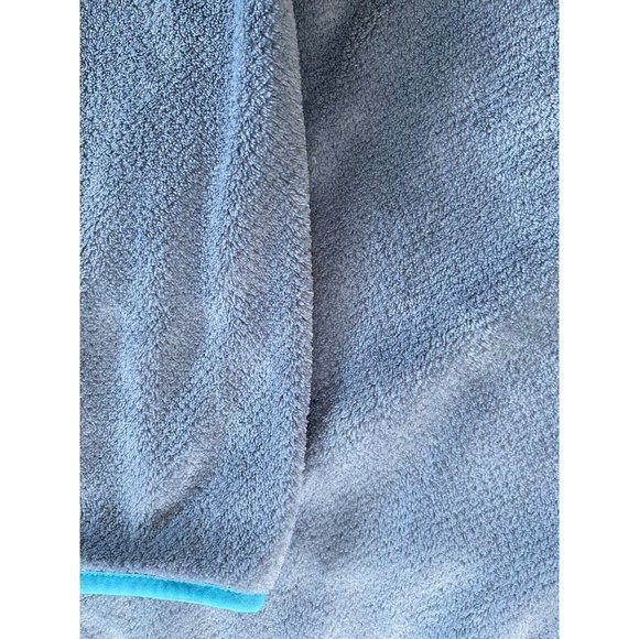 JACHS Cabin Sweater Pullover Womens Long Sleeve 1/4 Gray Fleece Medium Casual - Picture 8 of 8